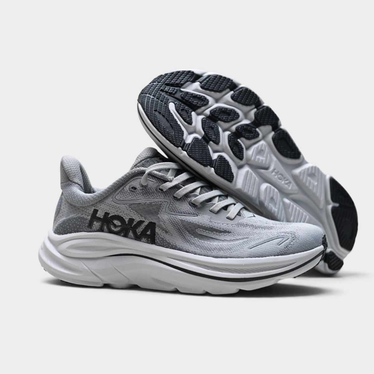 HOKA Clifton 10 Men's Cushioned Road Running Trainers