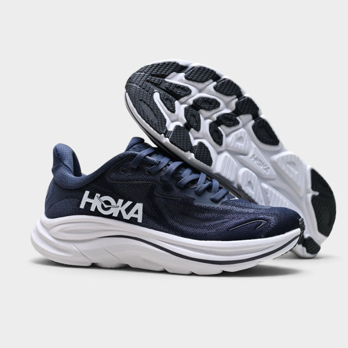 HOKA Clifton 10 Men's Cushioned Road Running Trainers