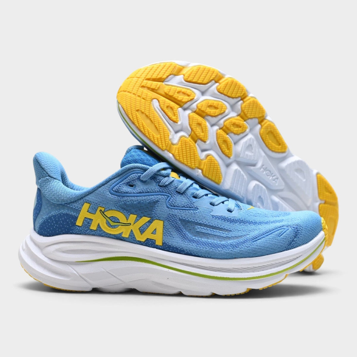 HOKA Clifton 10 Men's Cushioned Road Running Trainers