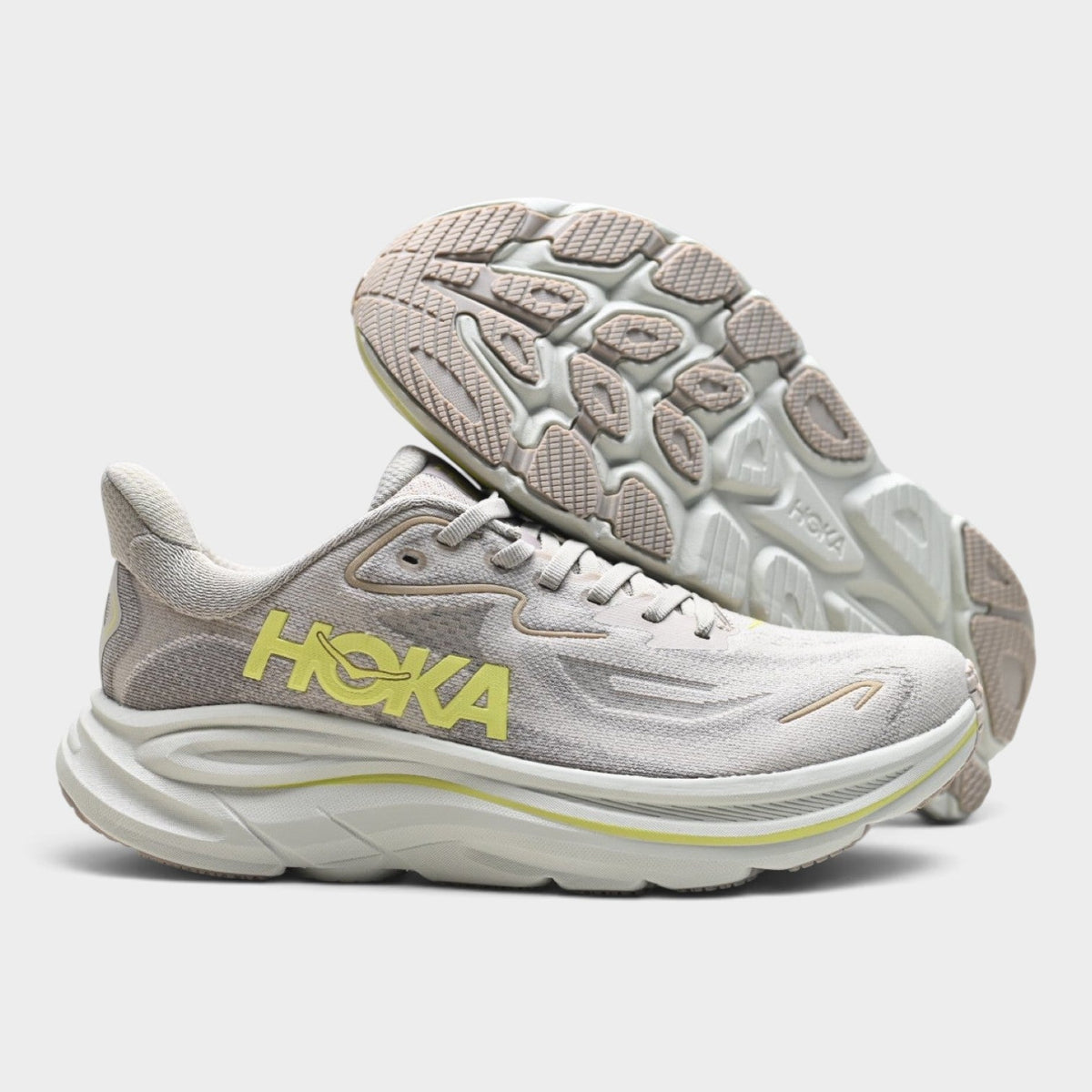 HOKA Clifton 10 Men's Cushioned Road Running Trainers